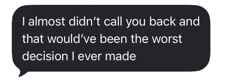 Had to turn down two jobs because we're too booked