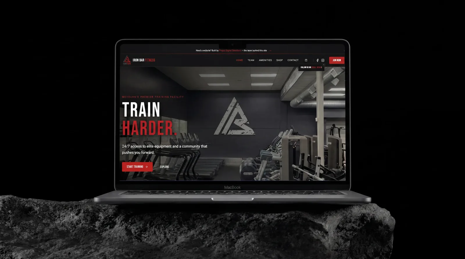 Iron Bar Fitness — One connected system to run the gym