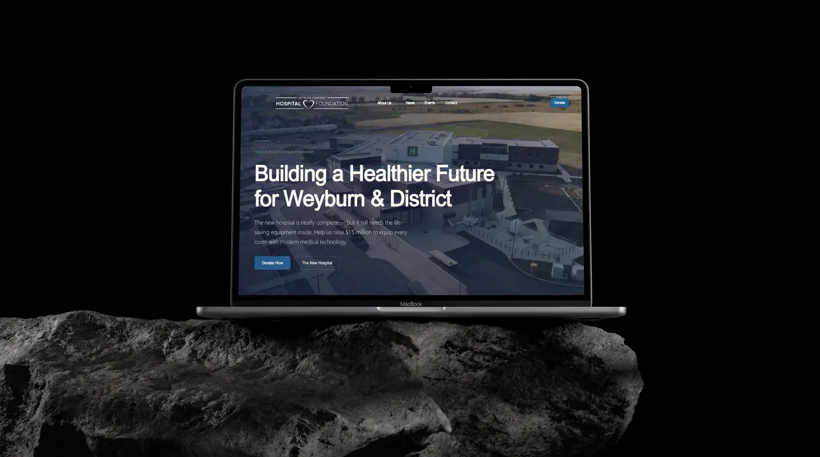 Weyburn & District Hospital Foundation — A foundation's legacy, finally online